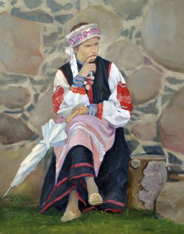Print of Folk World Culture Paintings by Stanislav Antipov