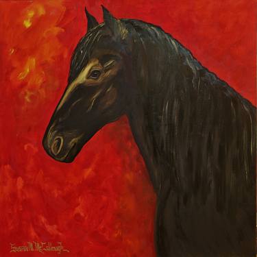 Original Horse Paintings by Susan N McCollough