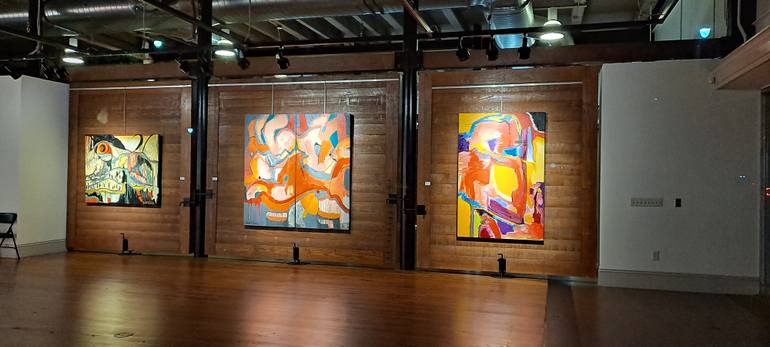 Original Abstract Painting by Susan N Mccollough