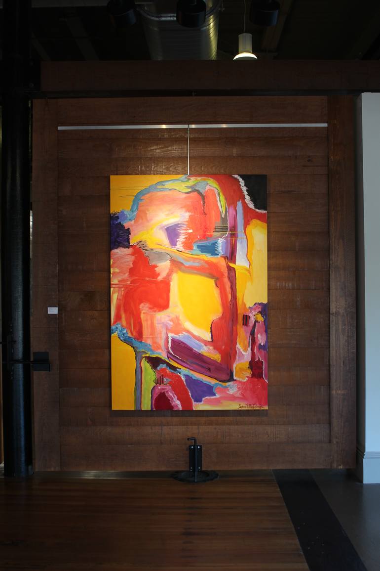 Original Abstract Painting by Susan N Mccollough