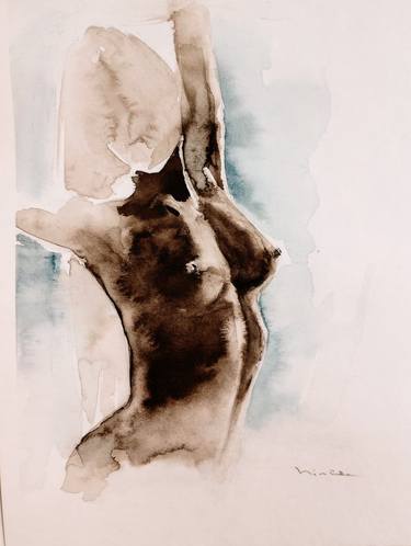 Original Abstract Body Paintings by Nina Kirova