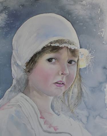 Print of Fine Art Children Paintings by Nina Kirova