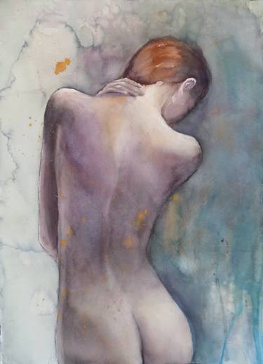 Print of Figurative Erotic Paintings by Nina Kirova