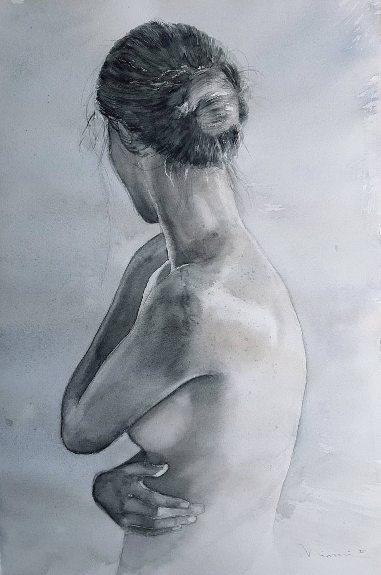 Nude I Painting by Nina Kirova | Saatchi Art