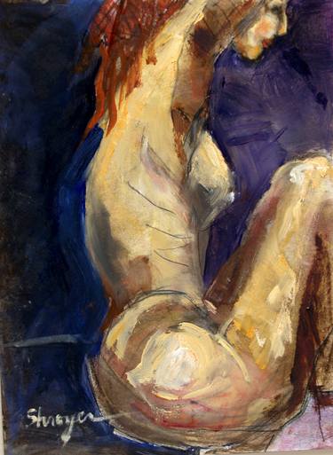 Original Impressionism Nude Paintings by charlotte shroyer