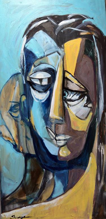 Original Figurative Abstract Paintings by charlotte shroyer