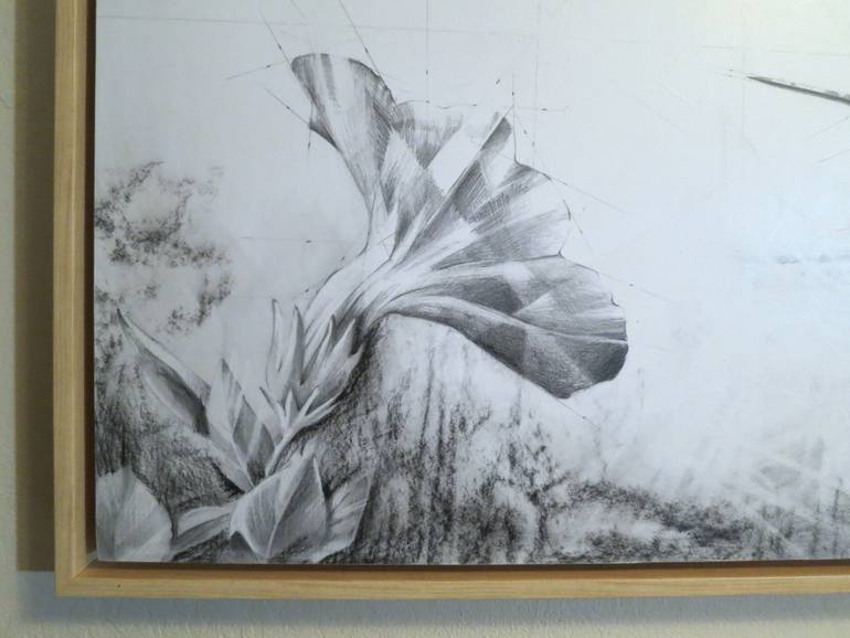 Original Conceptual Nature Drawing by Linda Klein