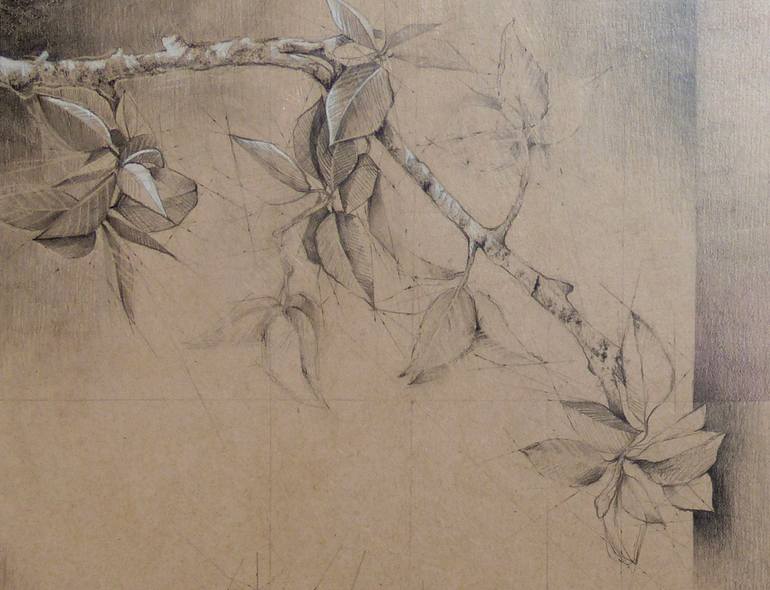 Original Figurative Nature Collage by Linda Klein