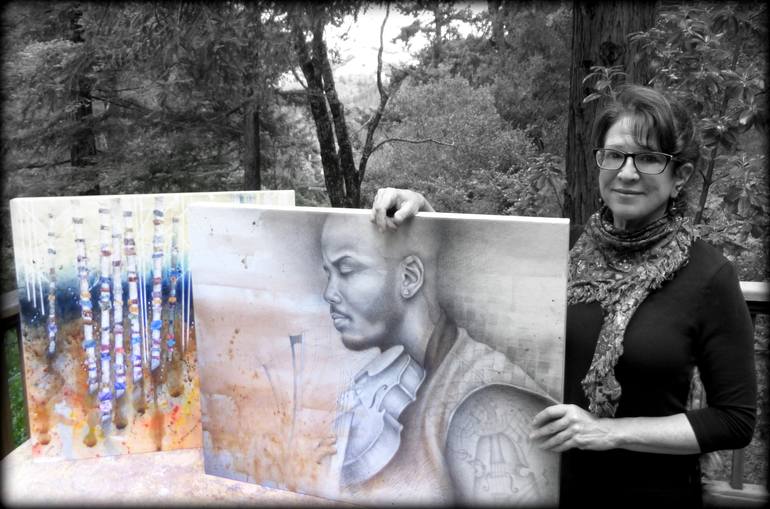 Original Photorealism Nature Collage by Linda Klein
