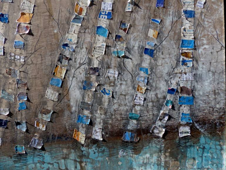 Original Photorealism Nature Collage by Linda Klein