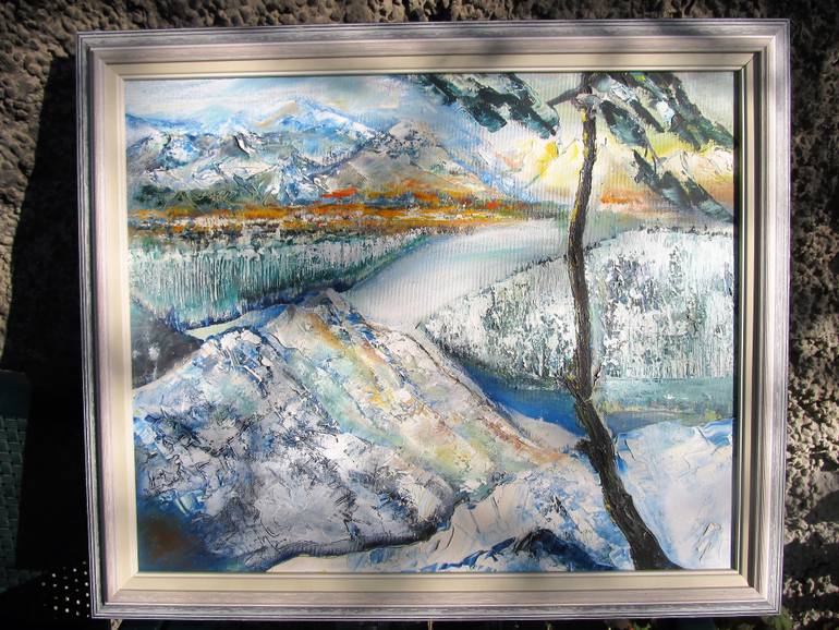 Original Impressionism Nature Painting by Iskra Penkova