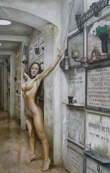 Original Figurative Nude Paintings by Raniero Menin