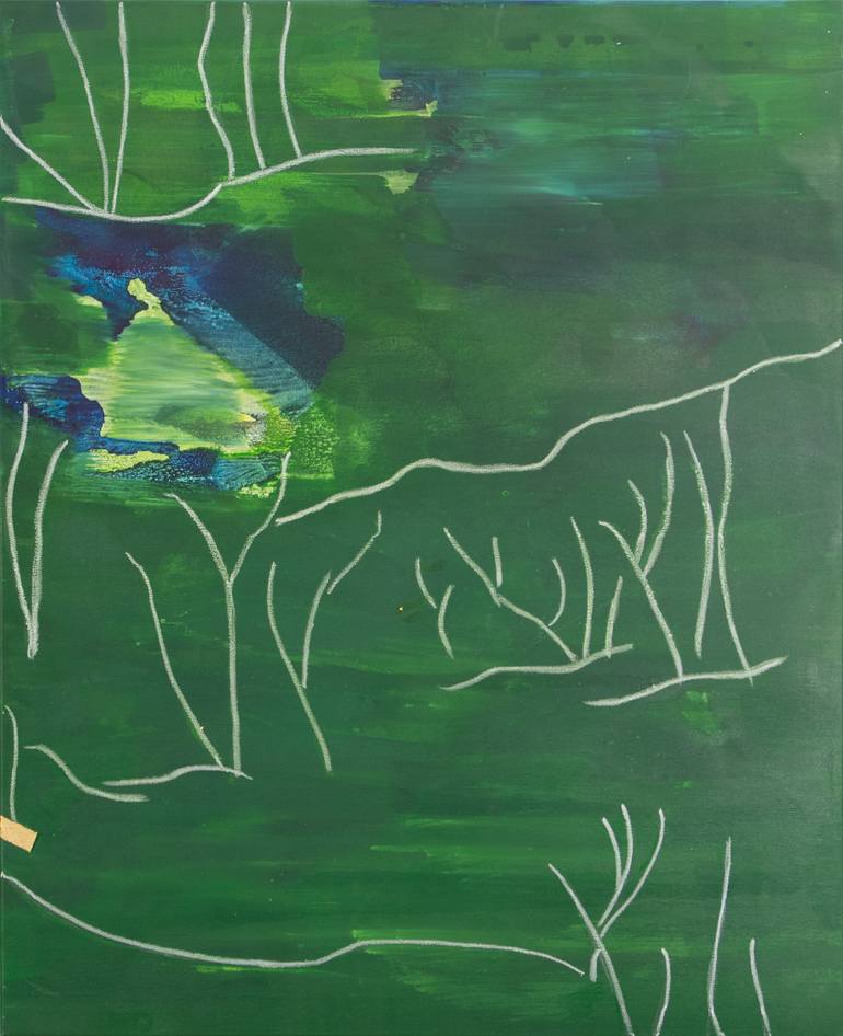 Original Abstract Painting by Annette Goessel