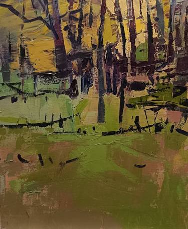 Original Contemporary Landscape Painting by Agustin Vaquero