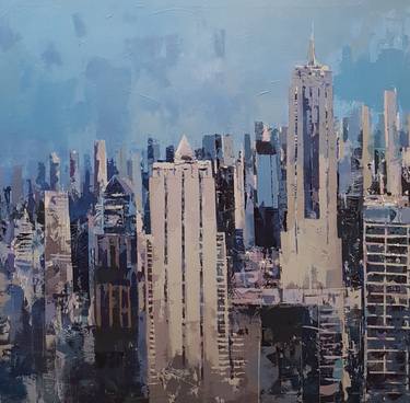 Original Abstract Landscape Paintings by Agustin Vaquero