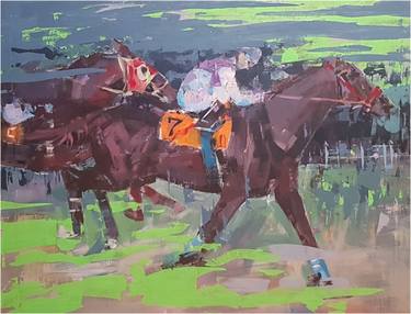 Original Horse Paintings by Agustin Vaquero