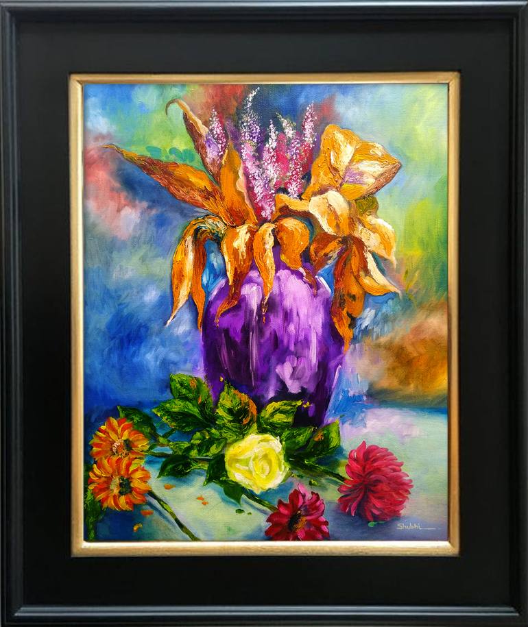 Original Fine Art Still Life Painting by shubhi ranjan