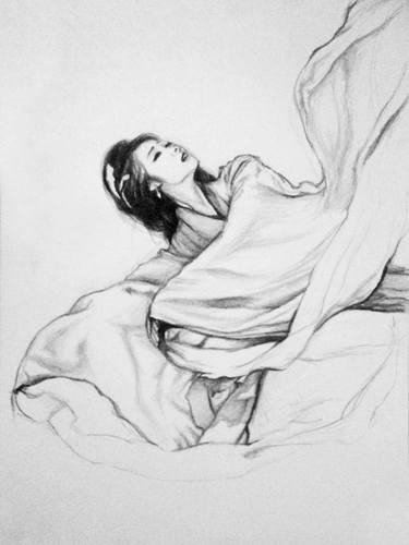 Print of Figurative Performing Arts Drawings by Patricia Zota