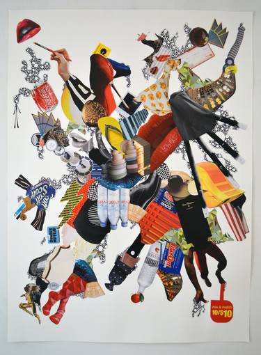 Print of Popular culture Collage by Juan Hinojosa