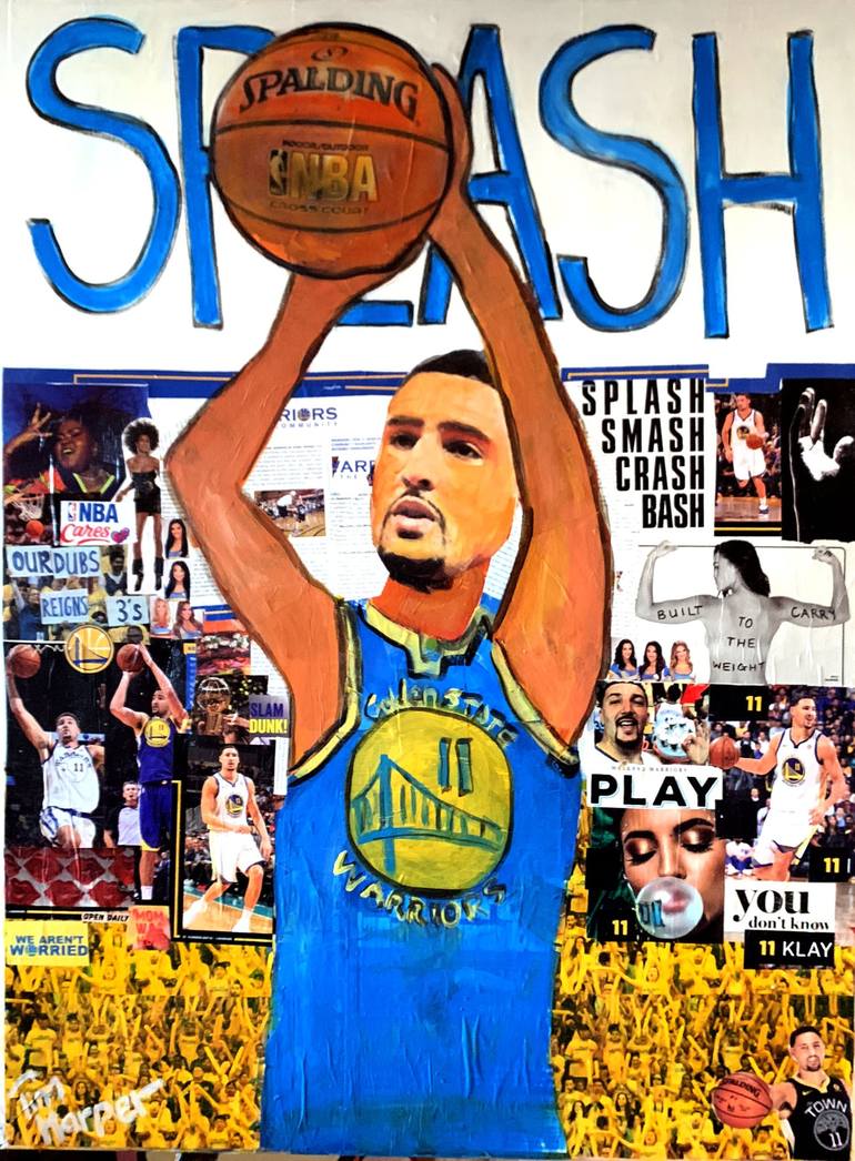 Klay Thompson 11 Golden State Warriors basketball player poster