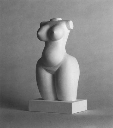 Original Nude Sculpture by Gastone Cecconello