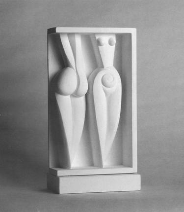 Original Abstract Nude Sculpture by Gastone Cecconello