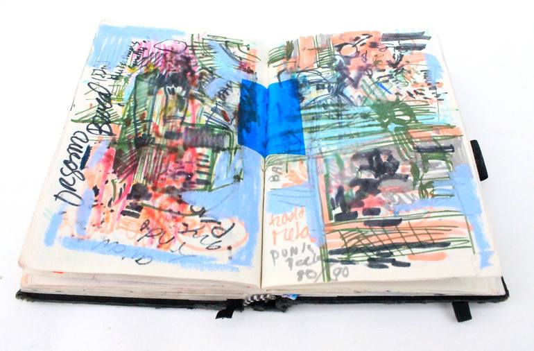 Original Abstract Other Drawing by Cláudia Peralta