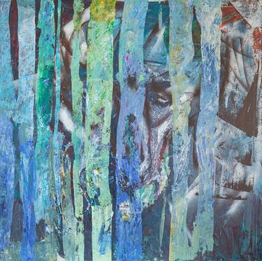 Original Modern Abstract Painting by Huseyn Hagverdiyev