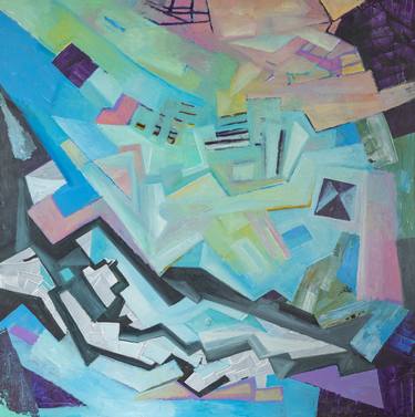 Print of Abstract Aerial Paintings by Huseyn Hagverdiyev