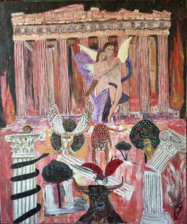Original Classicism Love Paintings by Jovan Cavor