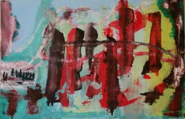 Print of Abstract Paintings by Jovan Cavor