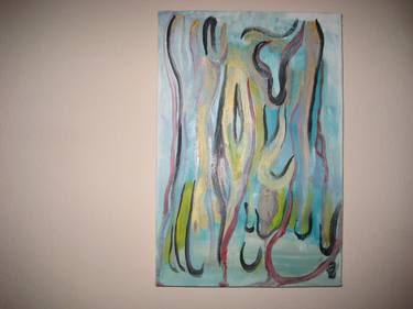 Original Fine Art Abstract Paintings by Jovan Cavor