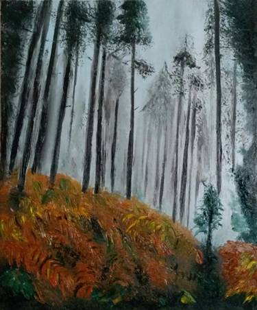 Original Fine Art Landscape Paintings by Jovan Cavor