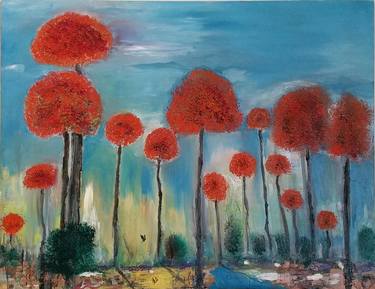 Print of Fine Art Tree Paintings by Jovan Cavor