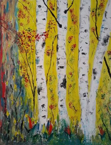 Print of Tree Paintings by Jovan Cavor