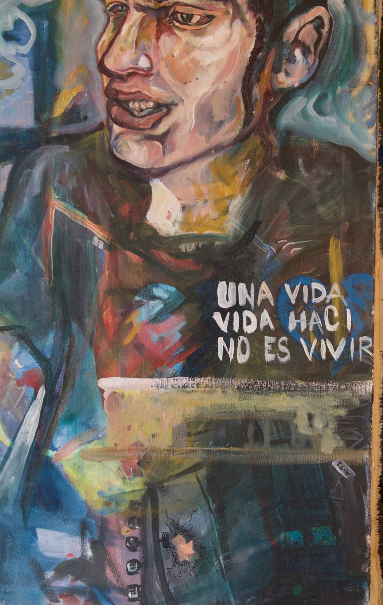 Original Figurative Men Painting by Marvin Hill