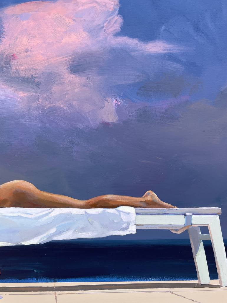 Original Contemporary Nude Painting by ANTON GUDZYKEVYCH