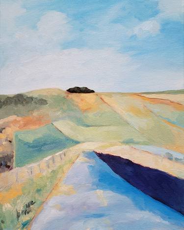 Original Impressionism Landscape Paintings by Claire Whitehead