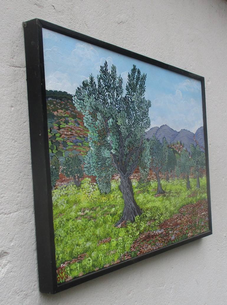 Original Figurative Landscape Painting by Gill Barron