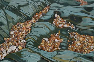 Print of Figurative Beach Paintings by Arthur Glendinning