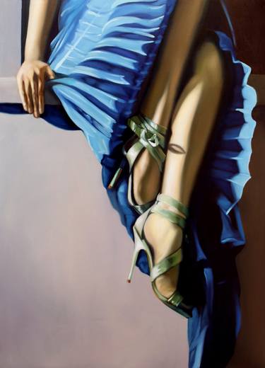 Original Realism Fashion Paintings by Courtney Murphy