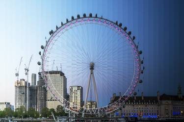 Time Slice London Eye, England, UK thumb