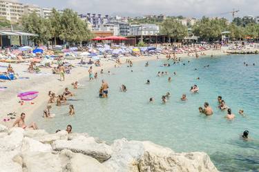 Bacvice Beach in Split, Croatia thumb