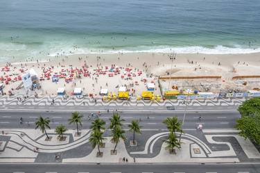 Copacabana Beach in Rio De Janeiro, Brazil thumb