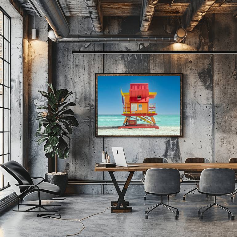 Original Art Deco Beach Photography by Richard Silver