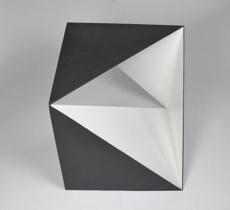 Original Abstract Geometric Sculpture by Carl Moeller