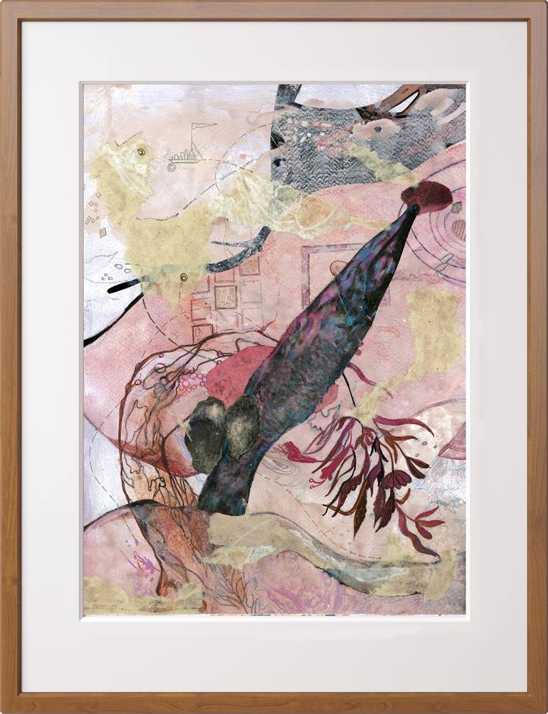 Original Expressionism Rural Life Painting by Ritu Sinha