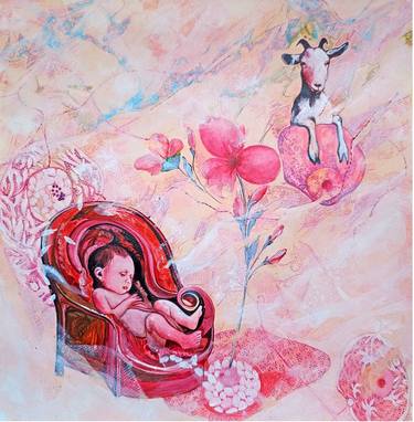 Original Contemporary Love Paintings by Ritu Sinha