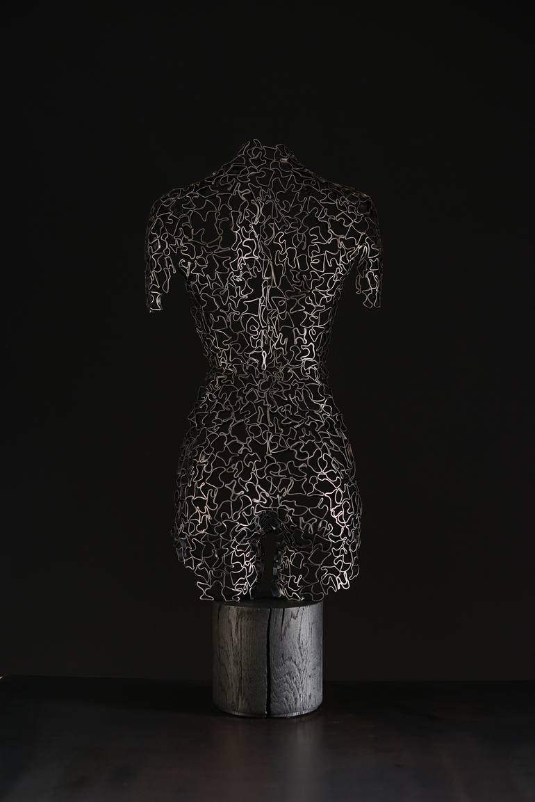 Back lace Sculpture by Nicolas Desbons | Saatchi Art