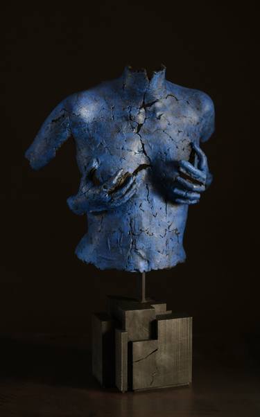 Original Figurative Nude Sculpture by Nicolas Desbons